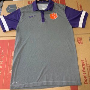Mens Nike Clemson Polo